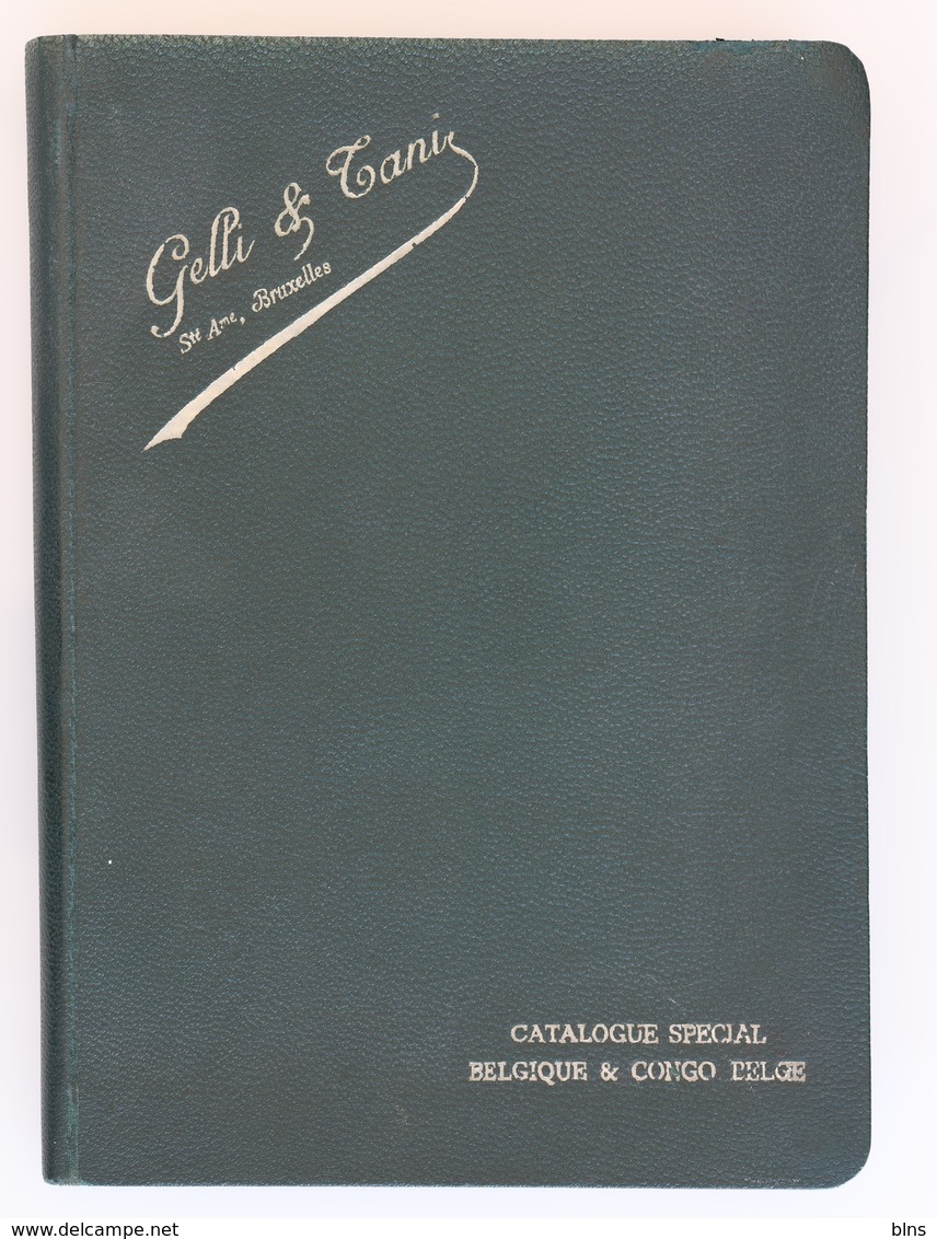 Catalogue Gelli Et Tani Belgique Congo1930 ( 296 Pages Dont 88 Consacrées Aux Classiques épaulettes Et Médaillons ) - Autres & Non Classés