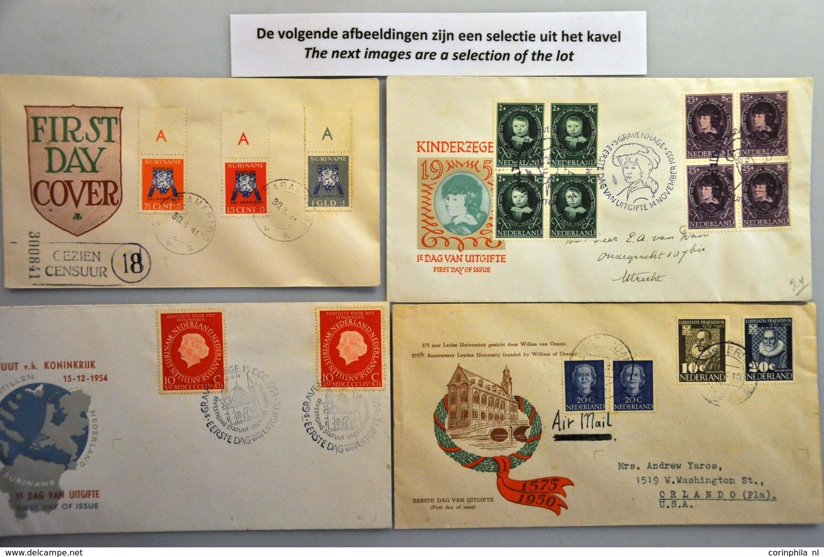 Netherlands And Former Territories - Other & Unclassified