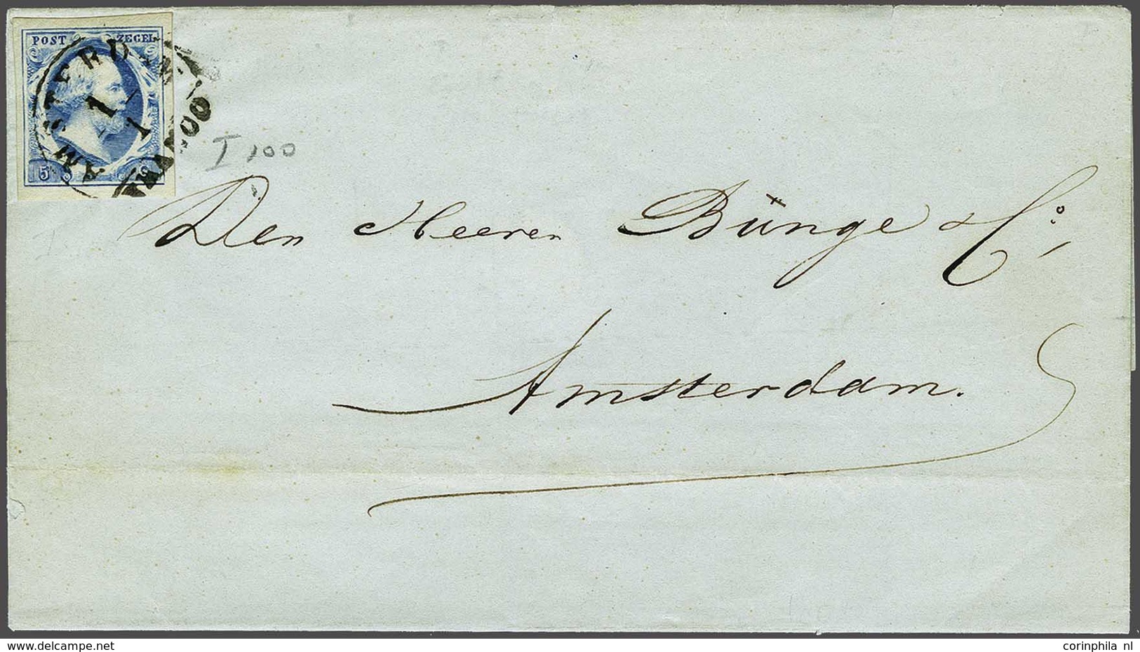 NL 1852 King William III - Autres & Non Classés