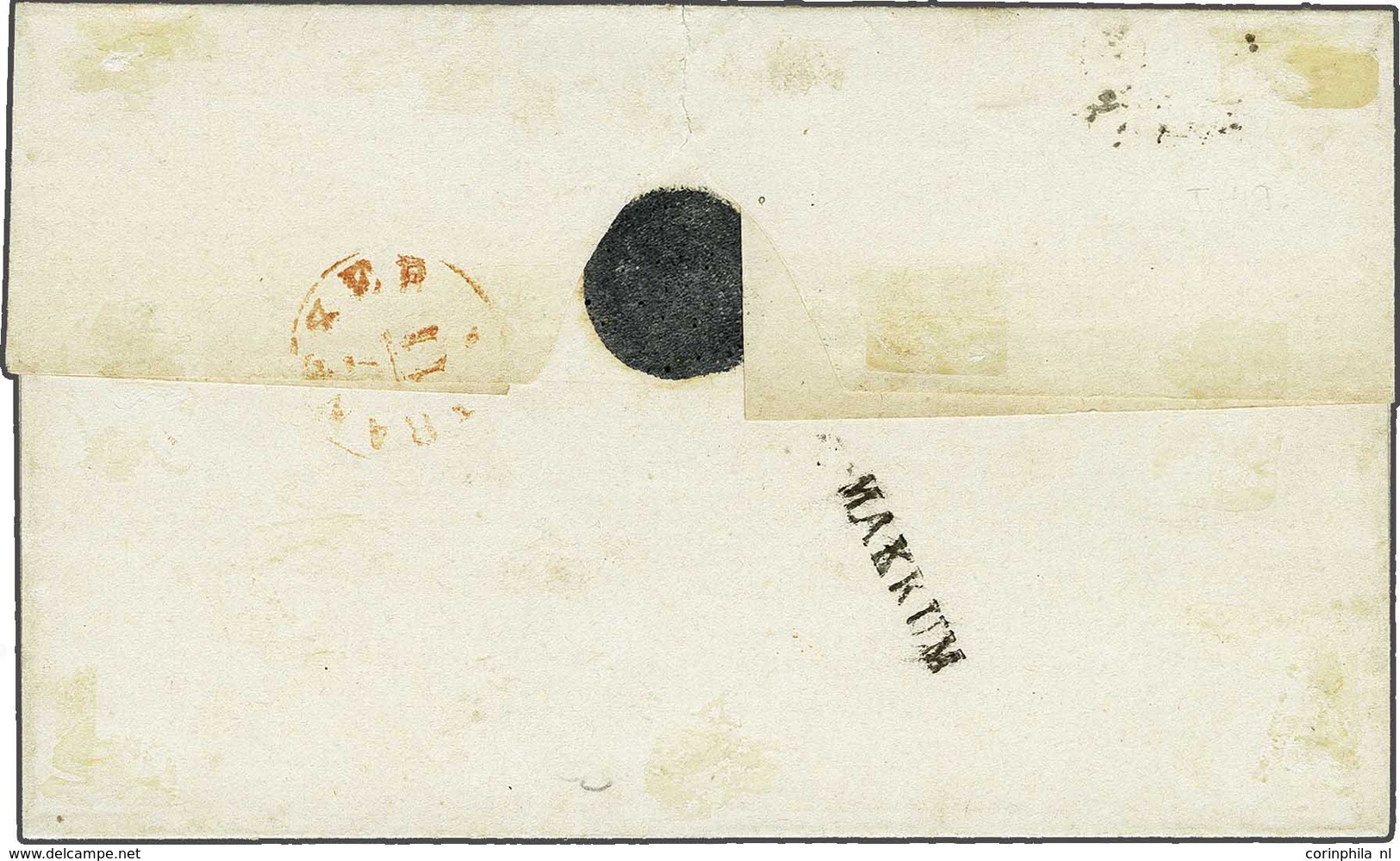 NL 1852 King William III - Other & Unclassified