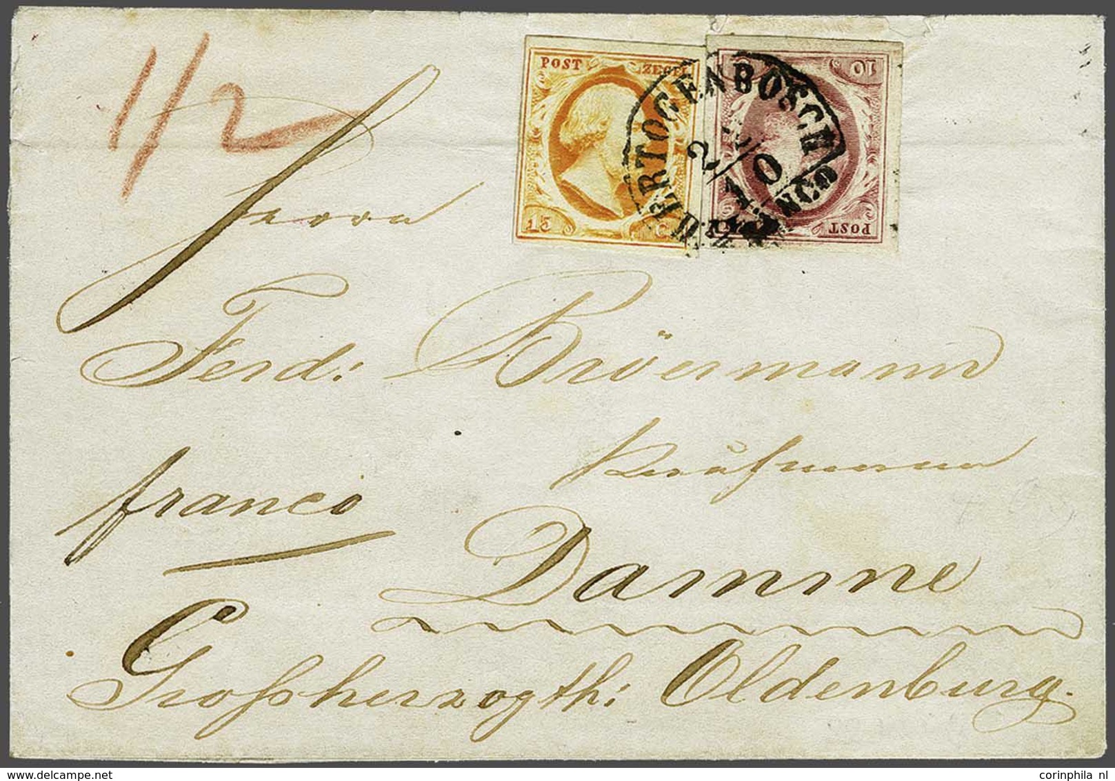 NL 1852 King William III - Other & Unclassified