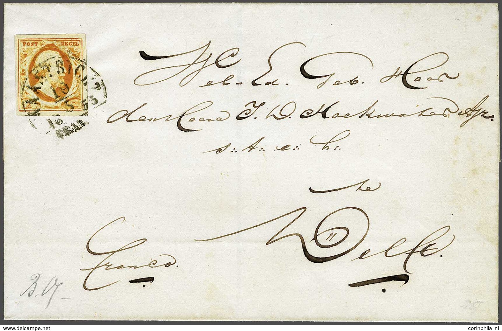 NL 1852 King William III - Other & Unclassified