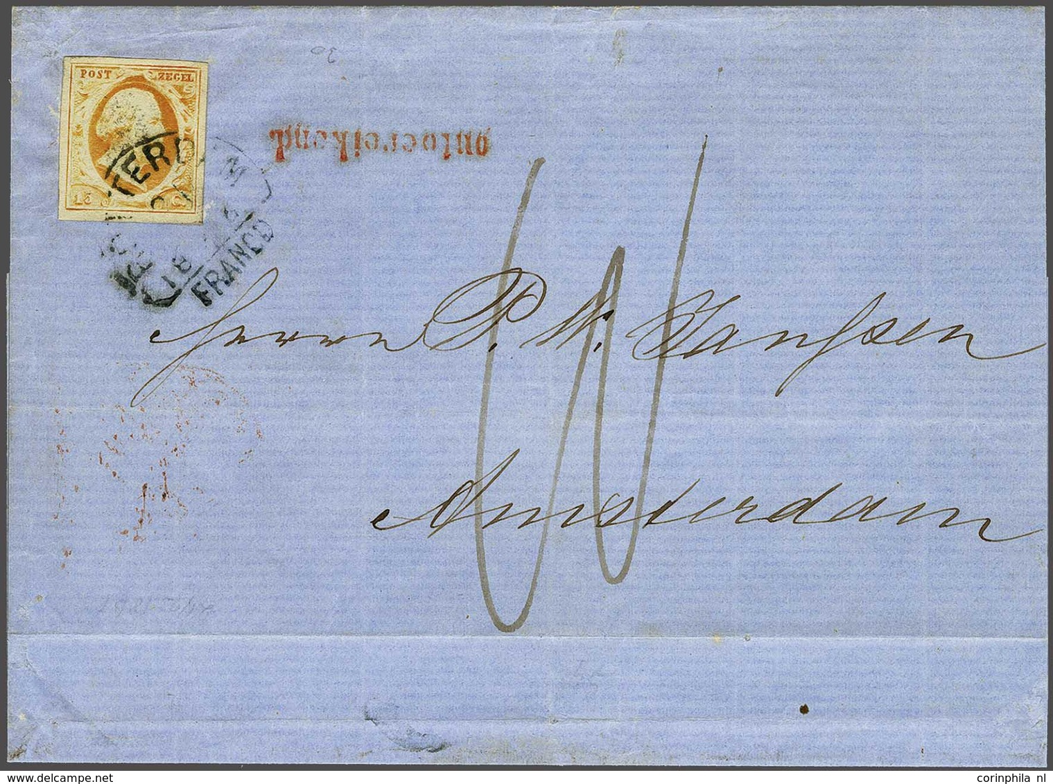 NL 1852 King William III - Other & Unclassified