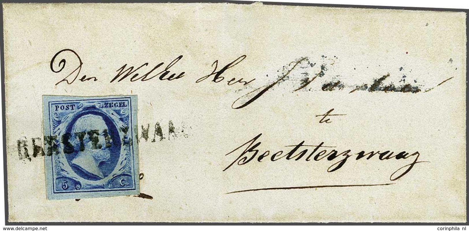 NL 1852 Oblong Stamp - Sonstige & Ohne Zuordnung