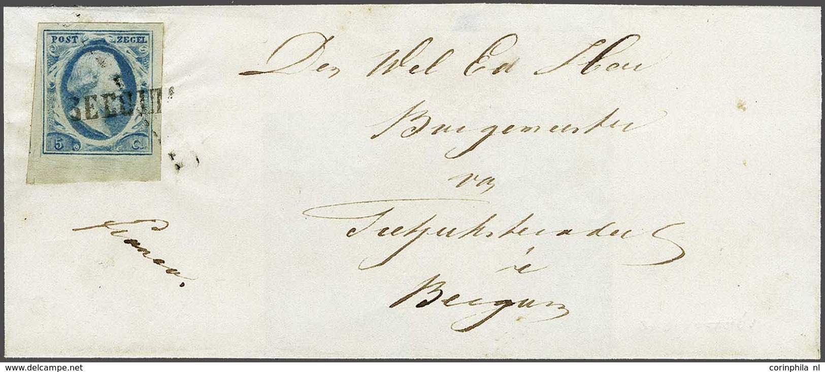 NL 1852 Oblong Stamp - Other & Unclassified