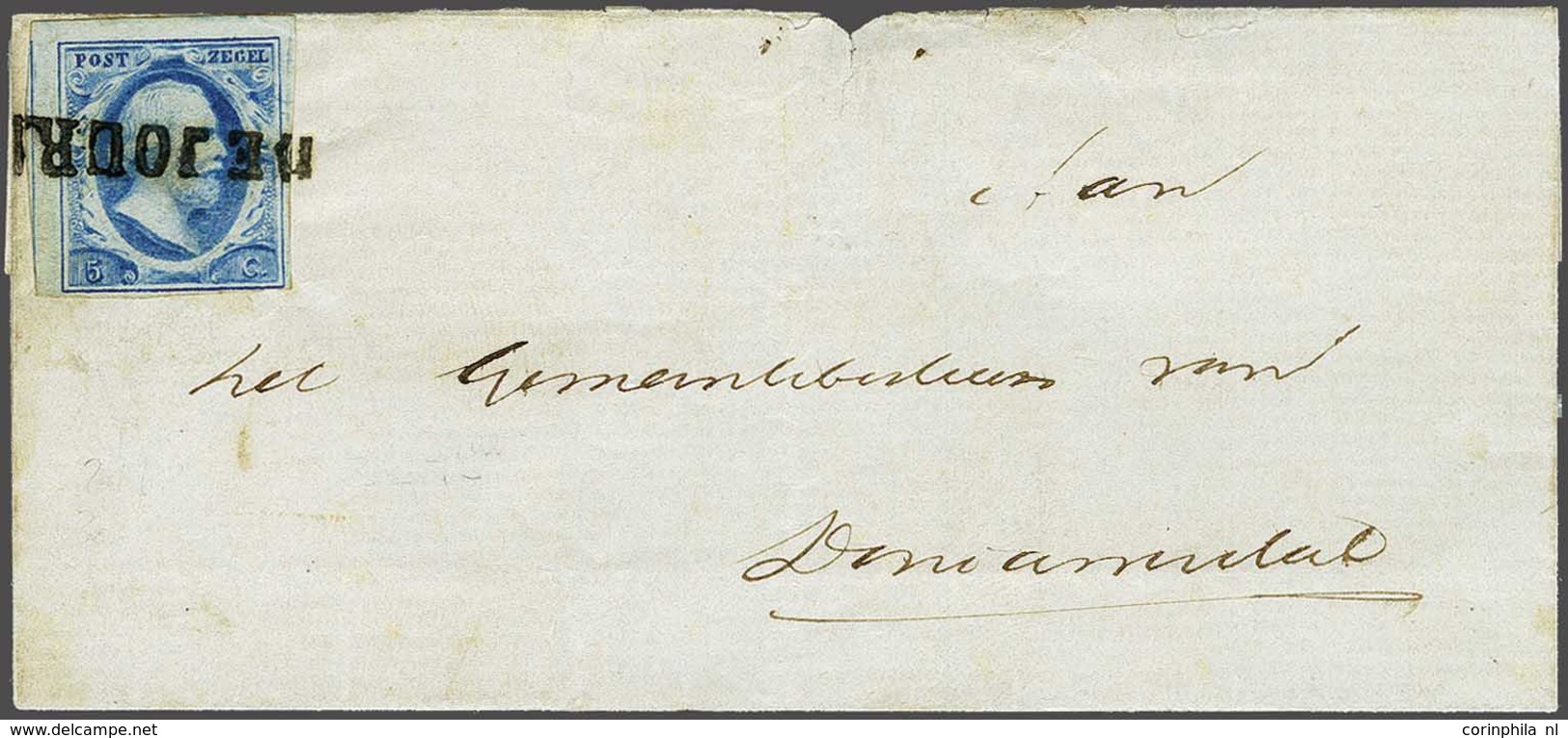 NL 1852 Oblong Stamp - Other & Unclassified