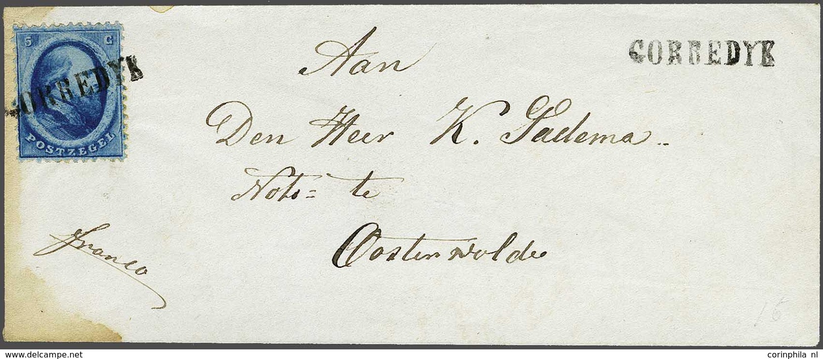 NL 1864 King William III - Other & Unclassified