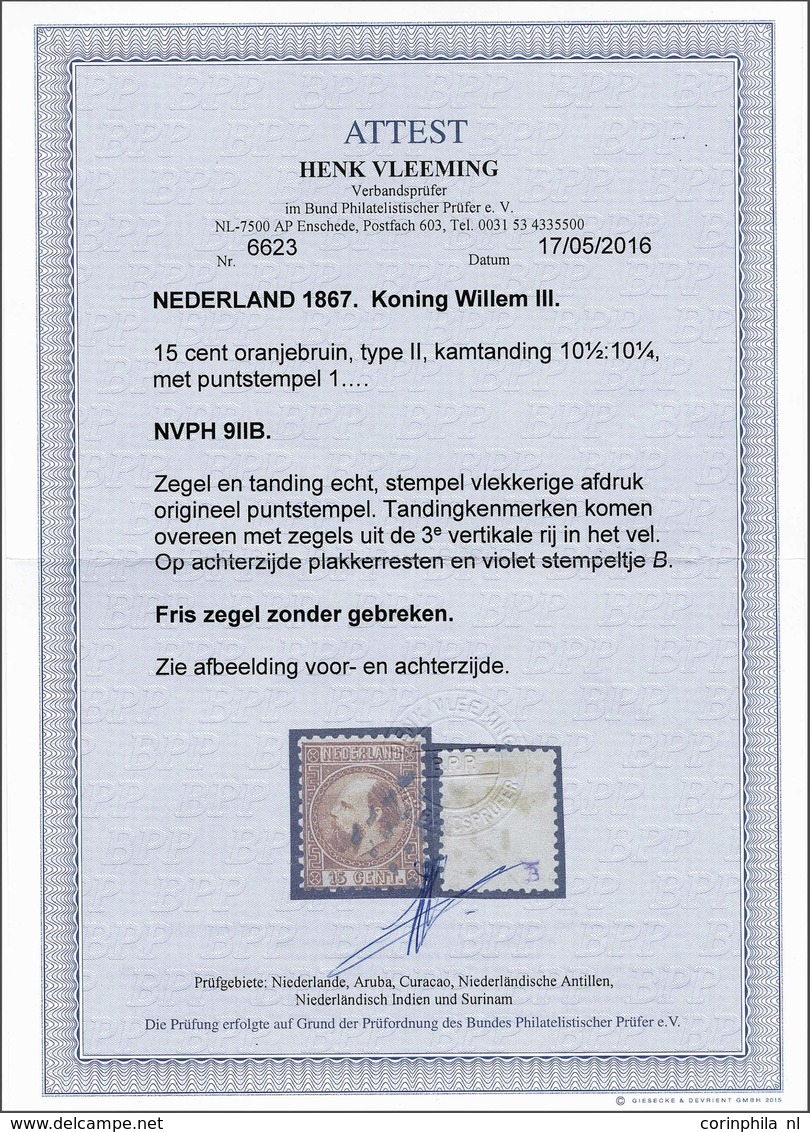 NL 1867 King William III - Other & Unclassified