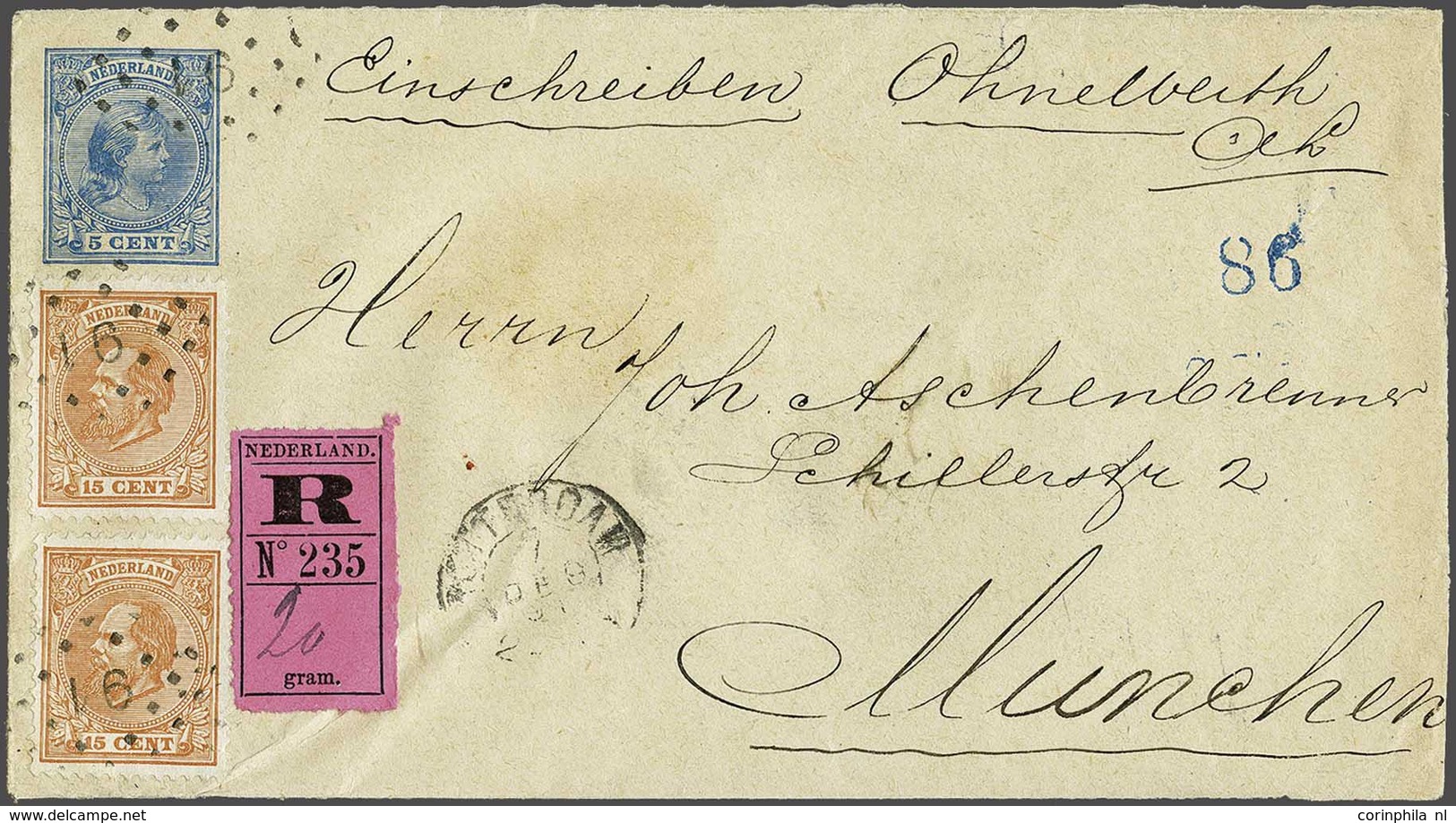 NL 1872 King William III - Other & Unclassified