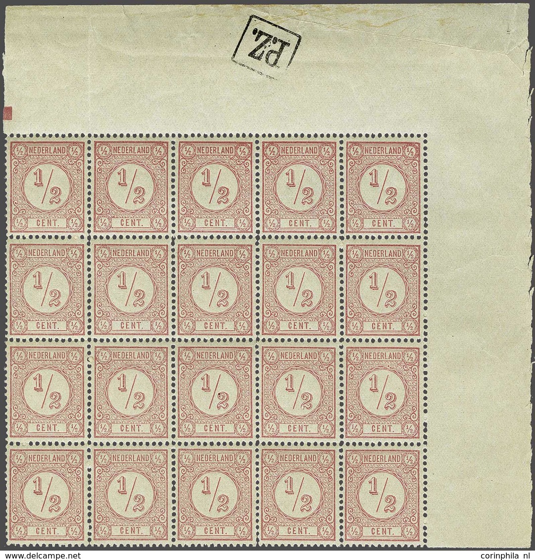 NL 1876-1894 Numerals - Autres & Non Classés