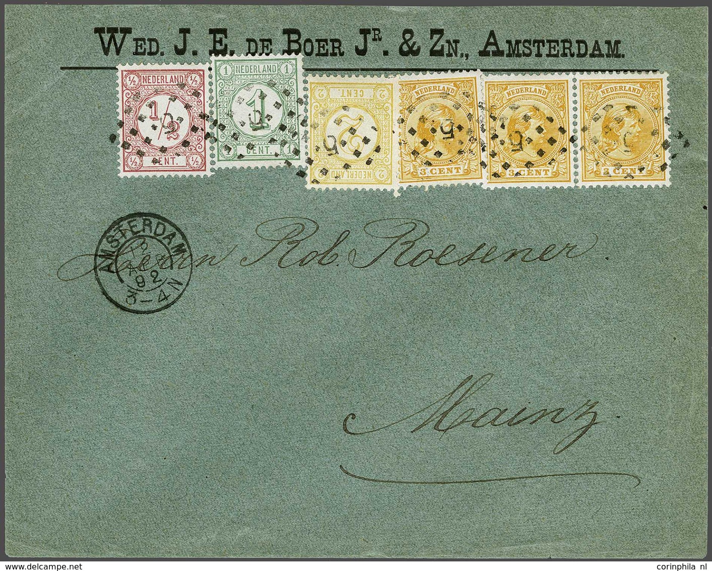 NL 1876-1894 Numerals - Andere & Zonder Classificatie
