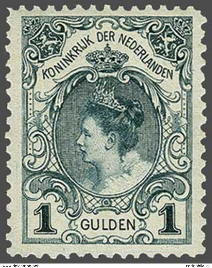 NL 1899 Numerals And Queen Wilhelmina - Sonstige & Ohne Zuordnung