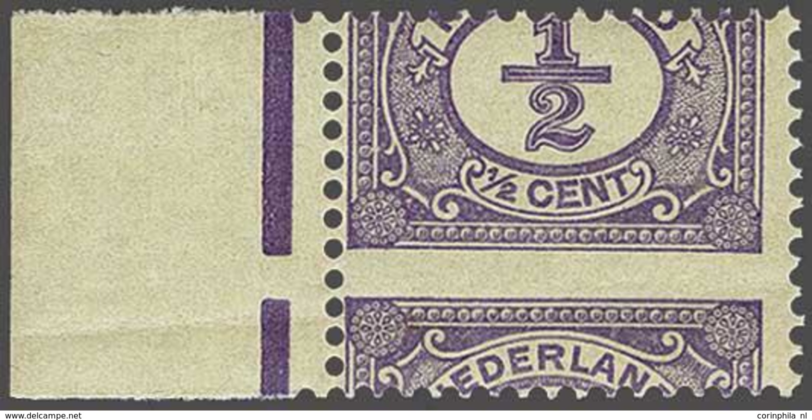 NL 1899 Numerals And Queen Wilhelmina - Sonstige & Ohne Zuordnung