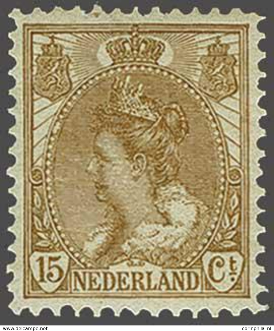 NL 1899 Numerals And Queen Wilhelmina - Sonstige & Ohne Zuordnung