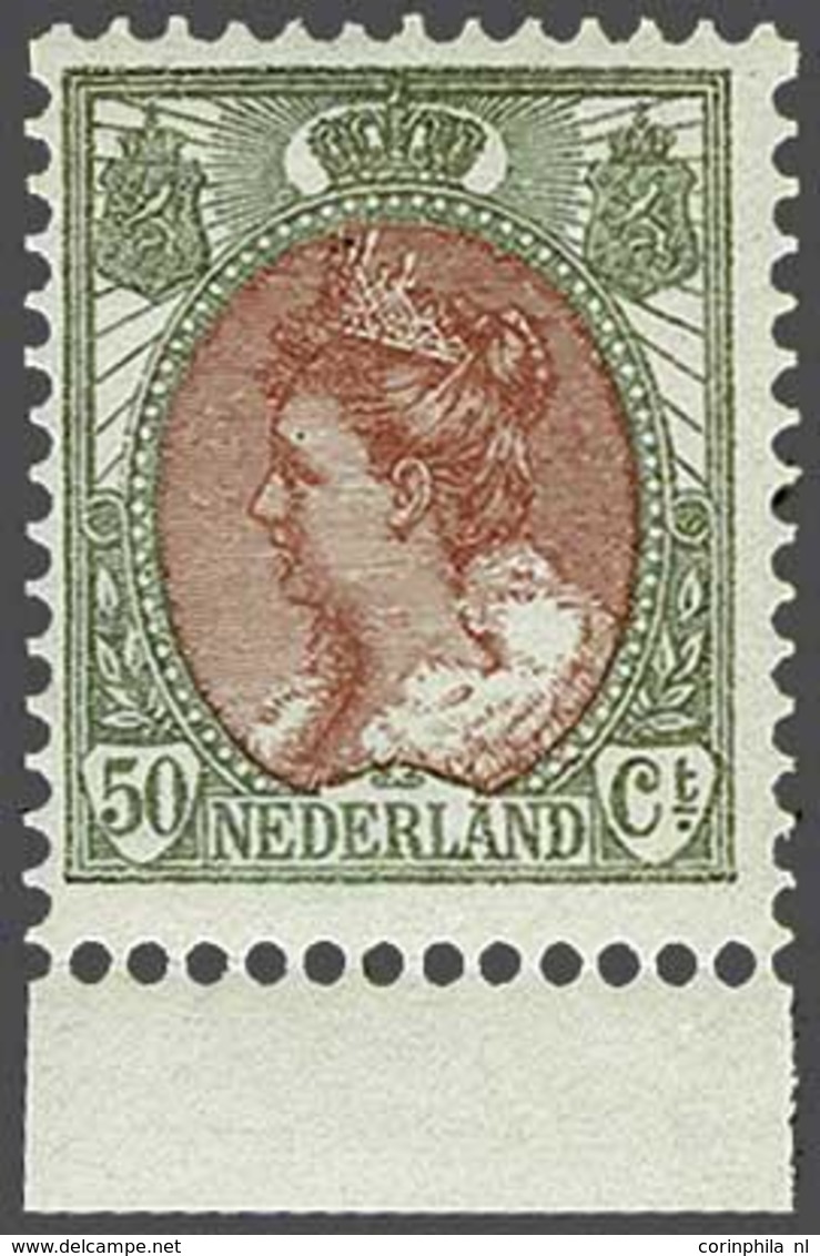 NL 1899 Numerals And Queen Wilhelmina - Sonstige & Ohne Zuordnung