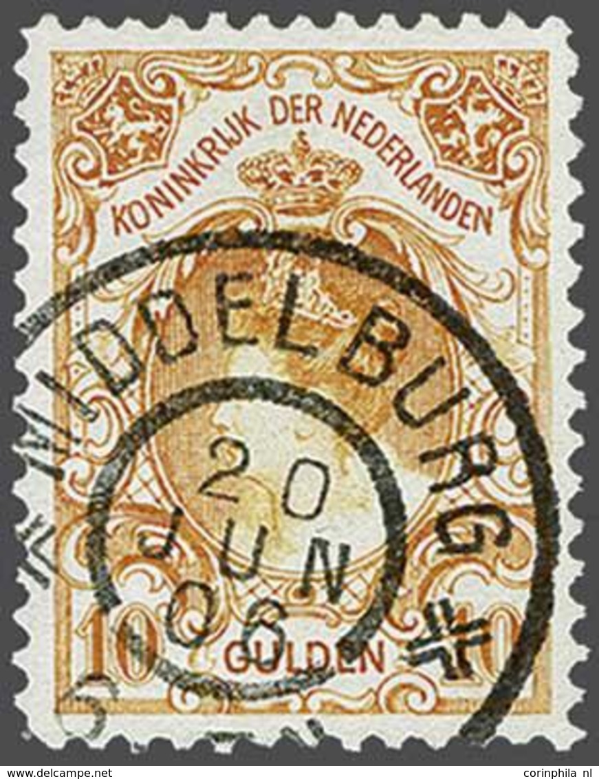 NL 1899 Numerals And Queen Wilhelmina - Sonstige & Ohne Zuordnung