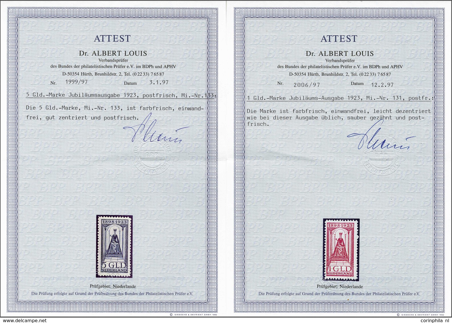 NL 1923 Silver Jubilee - Altri & Non Classificati