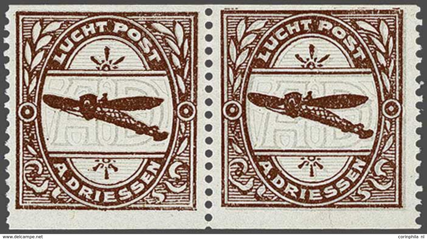 Netherlands Air Post Stamps - Other & Unclassified