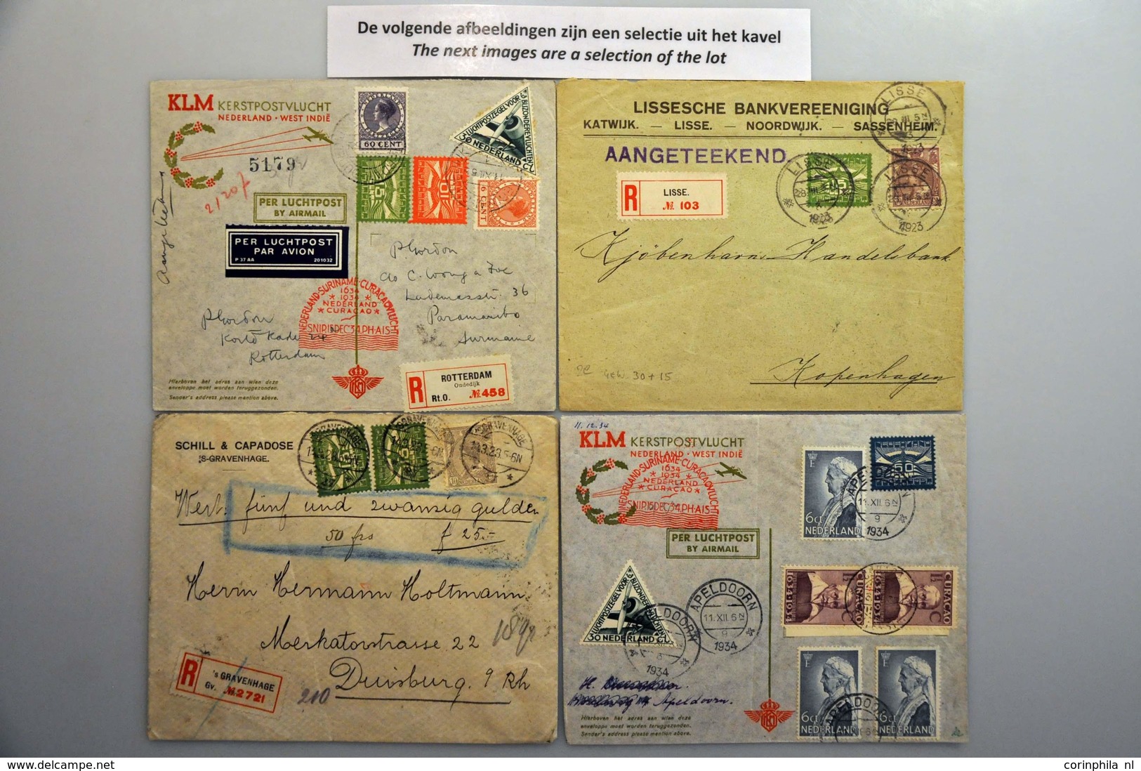 Netherlands Air Post Stamps - Sonstige & Ohne Zuordnung