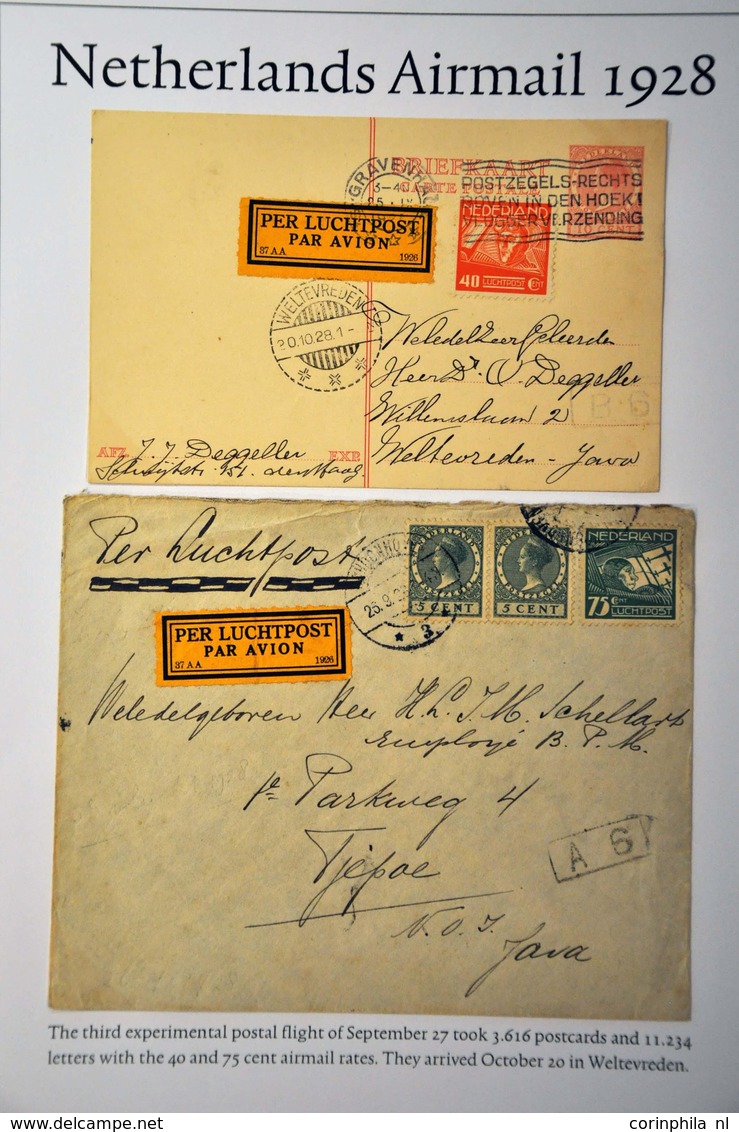 Netherlands Air Post Stamps - Other & Unclassified