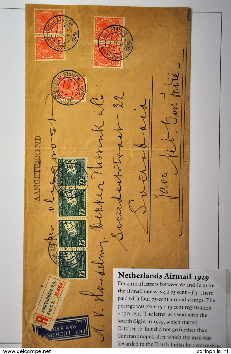 Netherlands Air Post Stamps