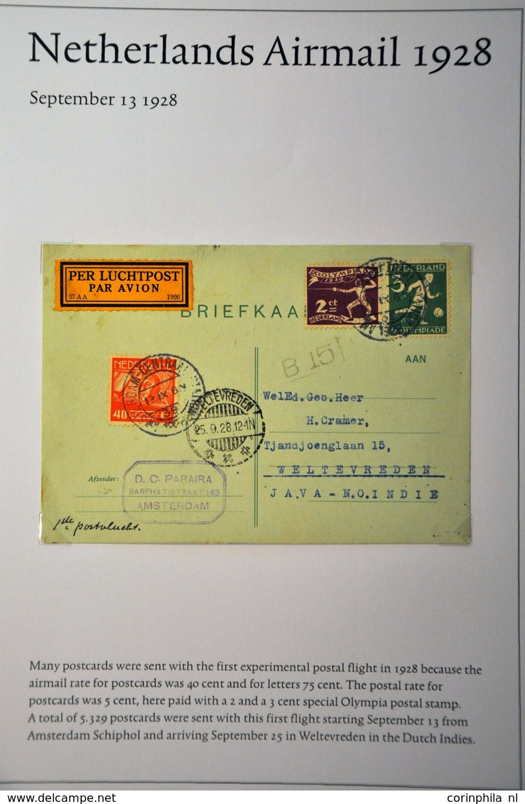 Netherlands Air Post Stamps