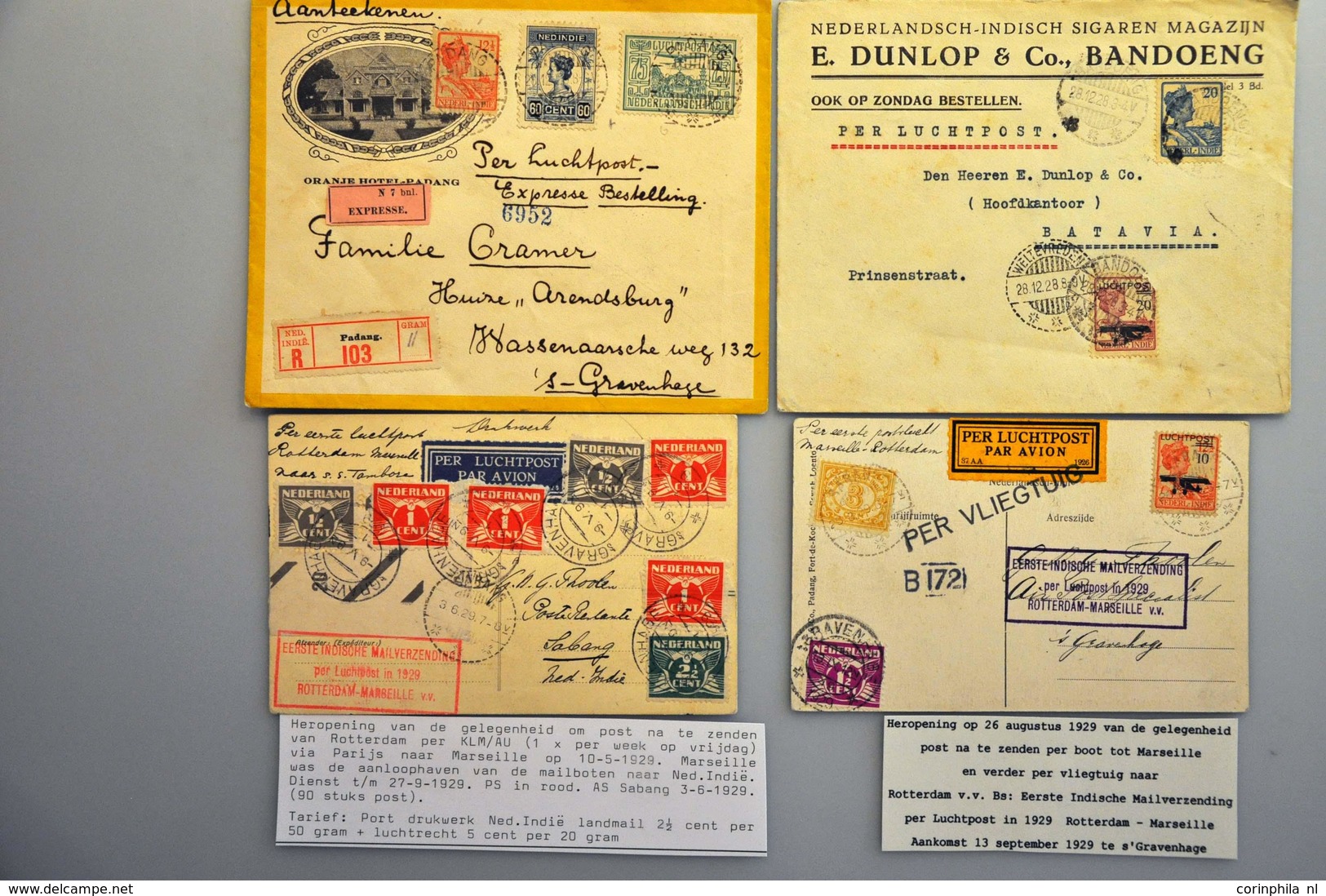 Netherlands Air Post Stamps - Other & Unclassified