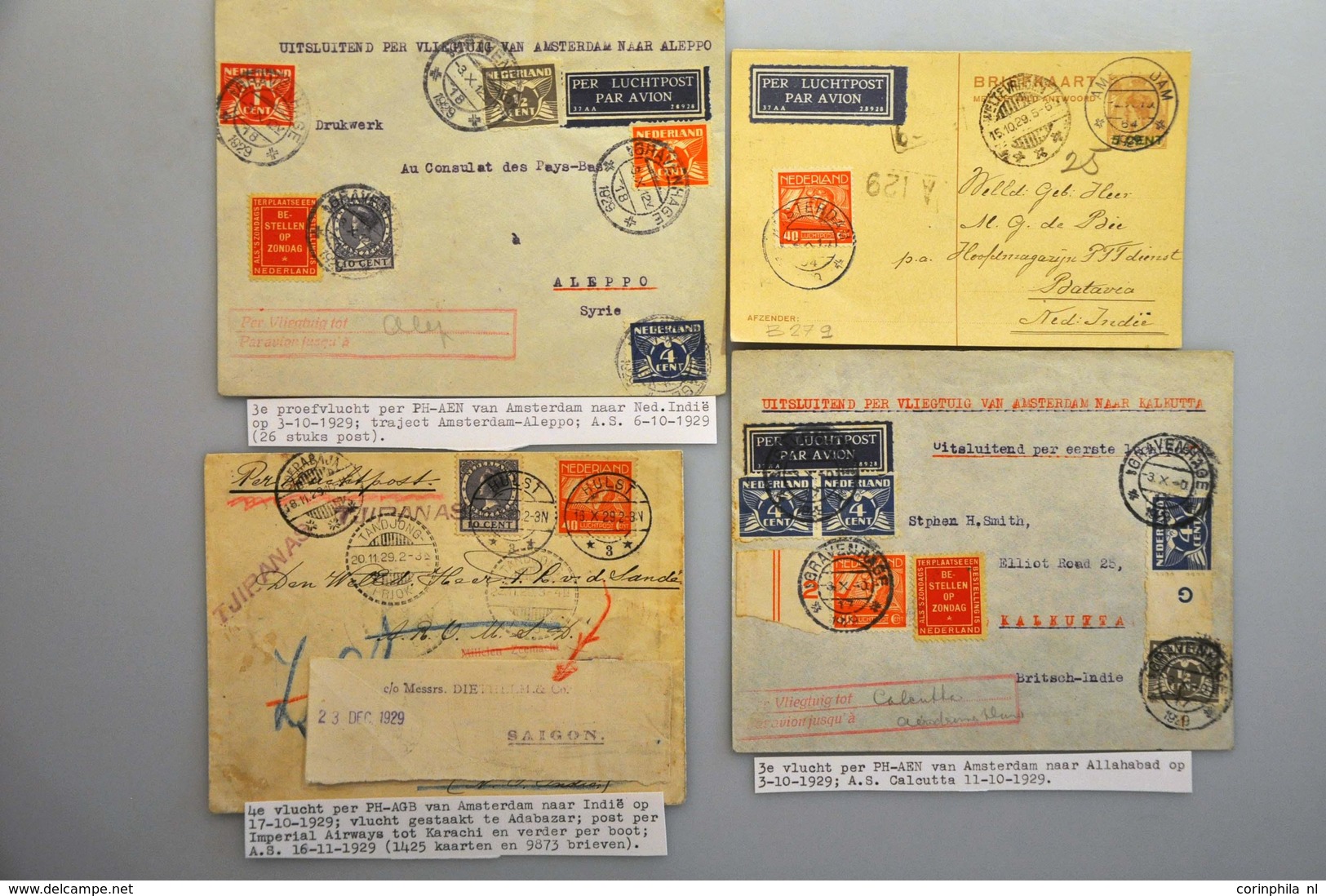 Netherlands Air Post Stamps