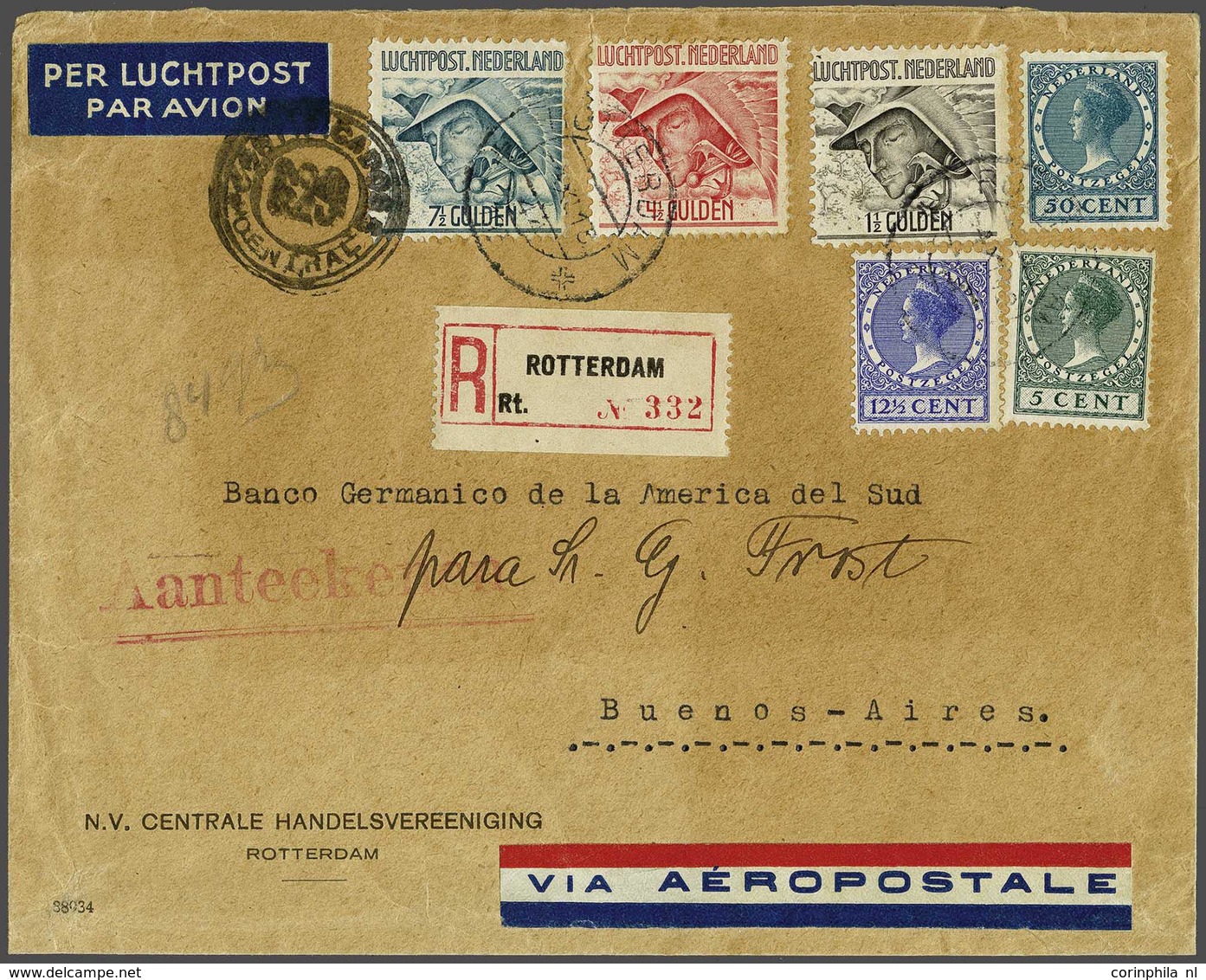 Netherlands Air Post Stamps - Sonstige & Ohne Zuordnung