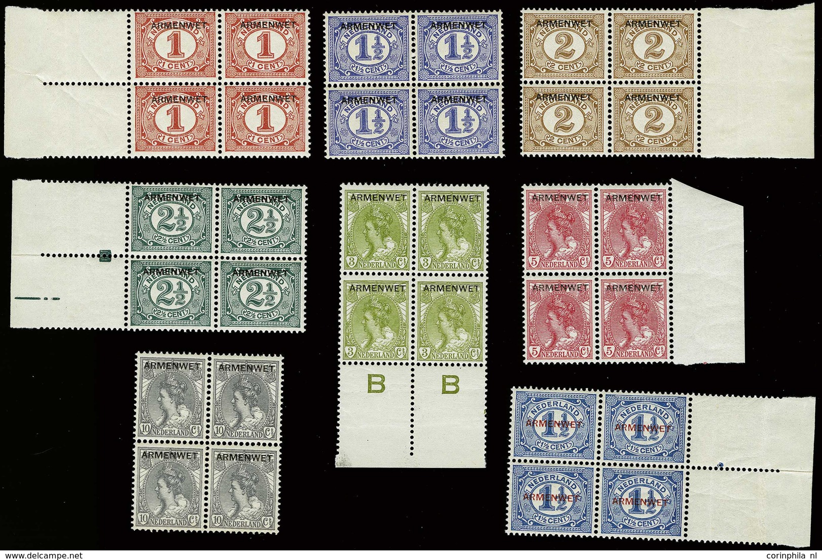 Netherlands Official Stamps - Autres & Non Classés