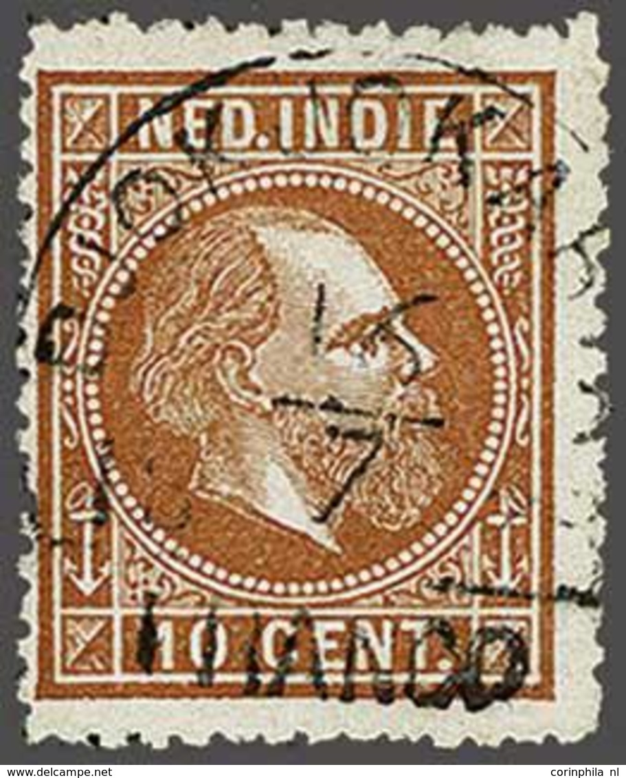 Netherlands Indies Half Round Franco Cancellation - Autres & Non Classés