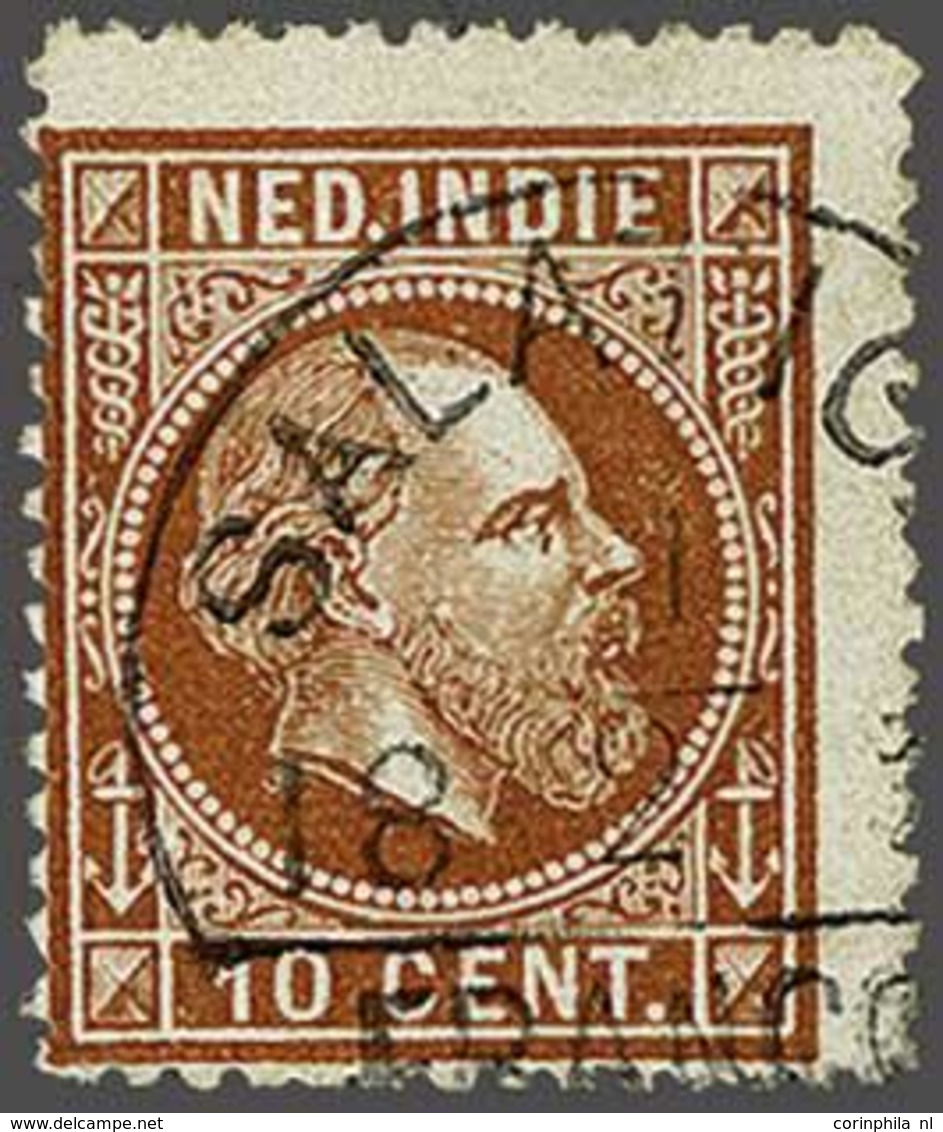 Netherlands Indies Half Round Franco Cancellation - Sonstige & Ohne Zuordnung