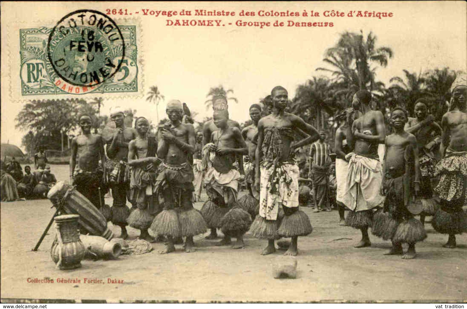 DAHOMEY - Carte Postale - Voyage Du Ministre Des Colonies - Groupe De Danseuses - L 53270 - Dahomey