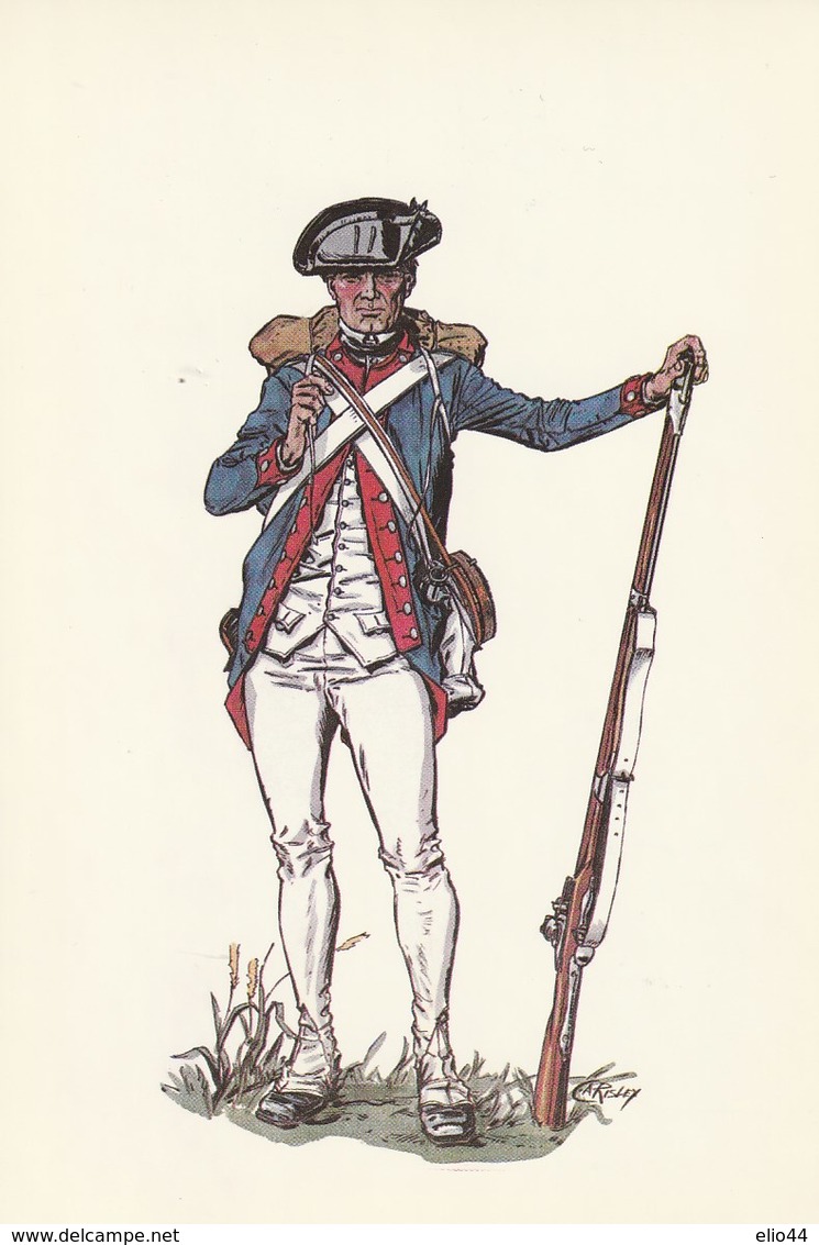 Uniformi Militari - Stati Uniti - Soldati Durante La Rivoluzione Americana (12) - - Altri & Non Classificati