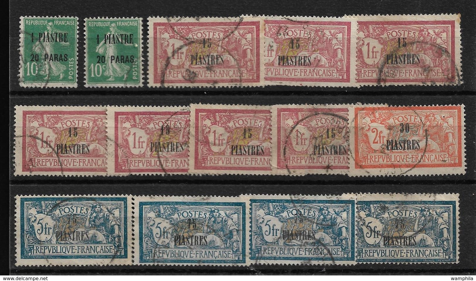 Levant, Syrie, Lot De Timbres Oblitérés , Bonne Cote - Used Stamps