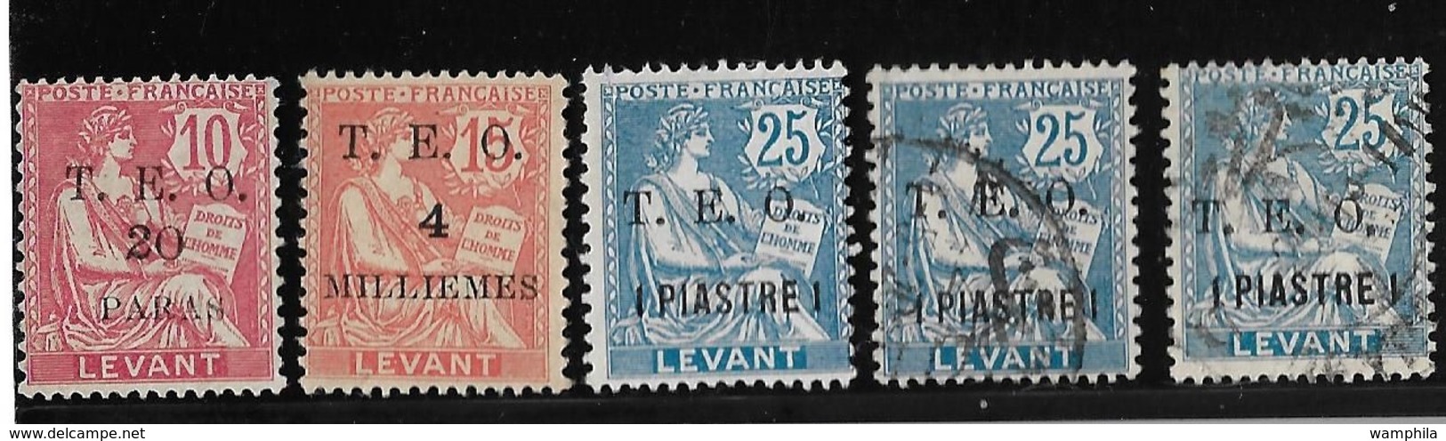 Levant, Syrie, Lot De Timbres Oblitérés , Bonne Cote - Gebraucht