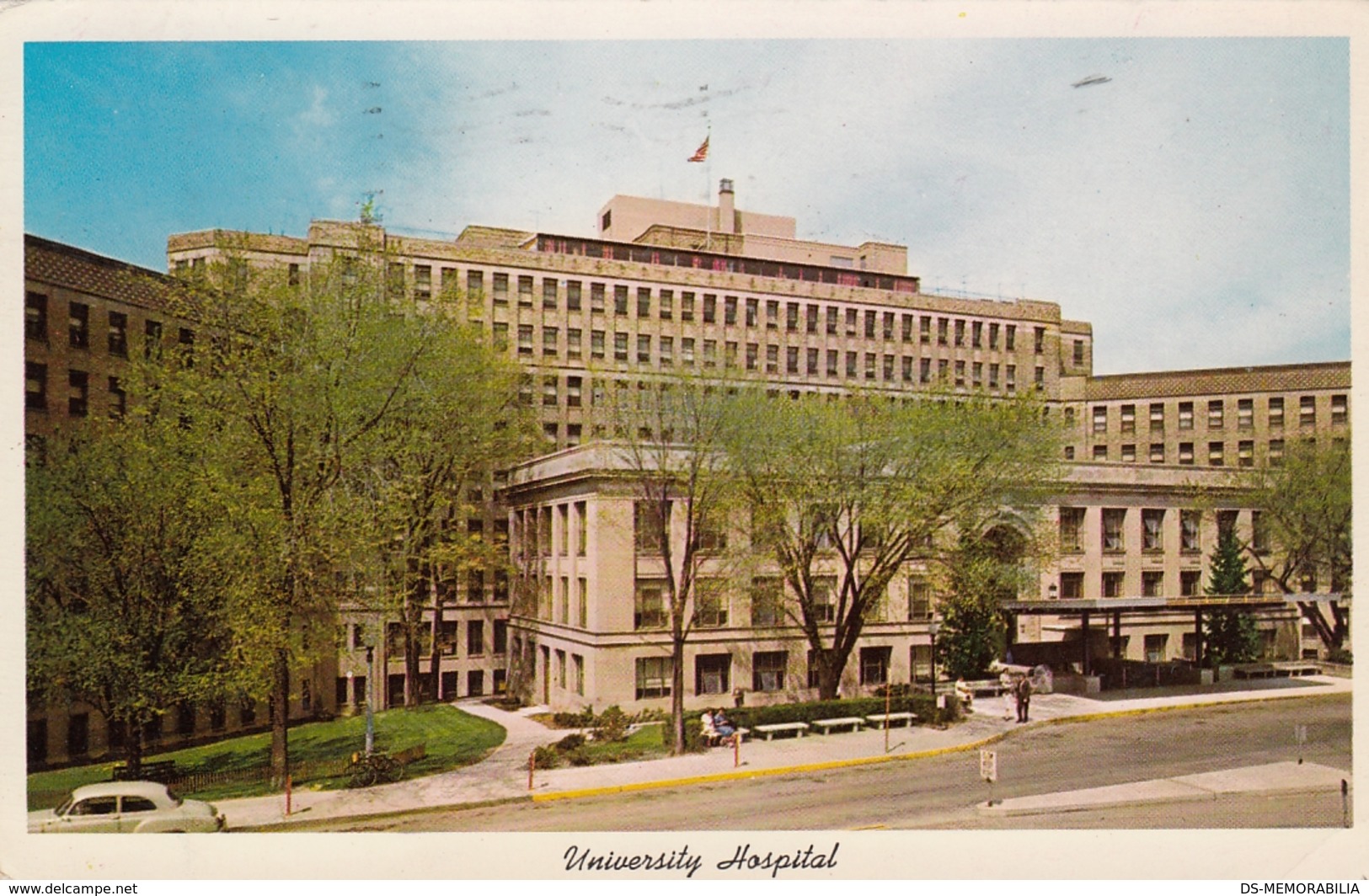 Ann Arbor Michigan - University Hospital 1962 , Curteich - Ann Arbor