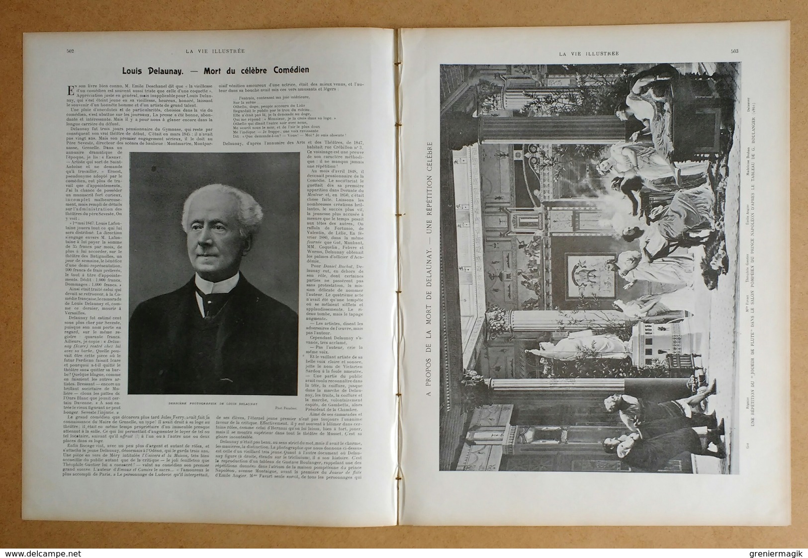 La Vie Illustrée N°259 Du 02/10/1903 Les événements En Macédoine Carte De Boris Sarafoff/Louis Delaunay/Guillaume II - Other & Unclassified