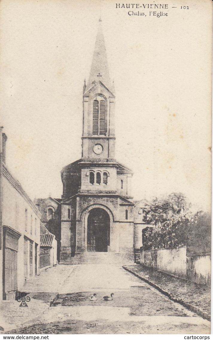 87 - Chalus - L'Eglise - Chalus