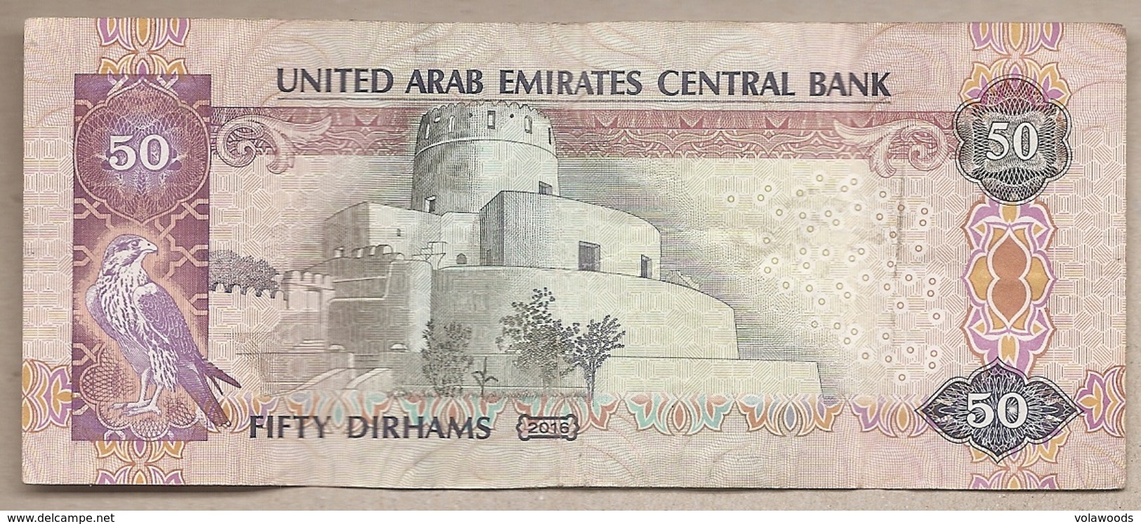 Emirati Arabi Uniti - Banconota Circolata Da 50 Dirhams P-29f - 2016 - Emirati Arabi Uniti