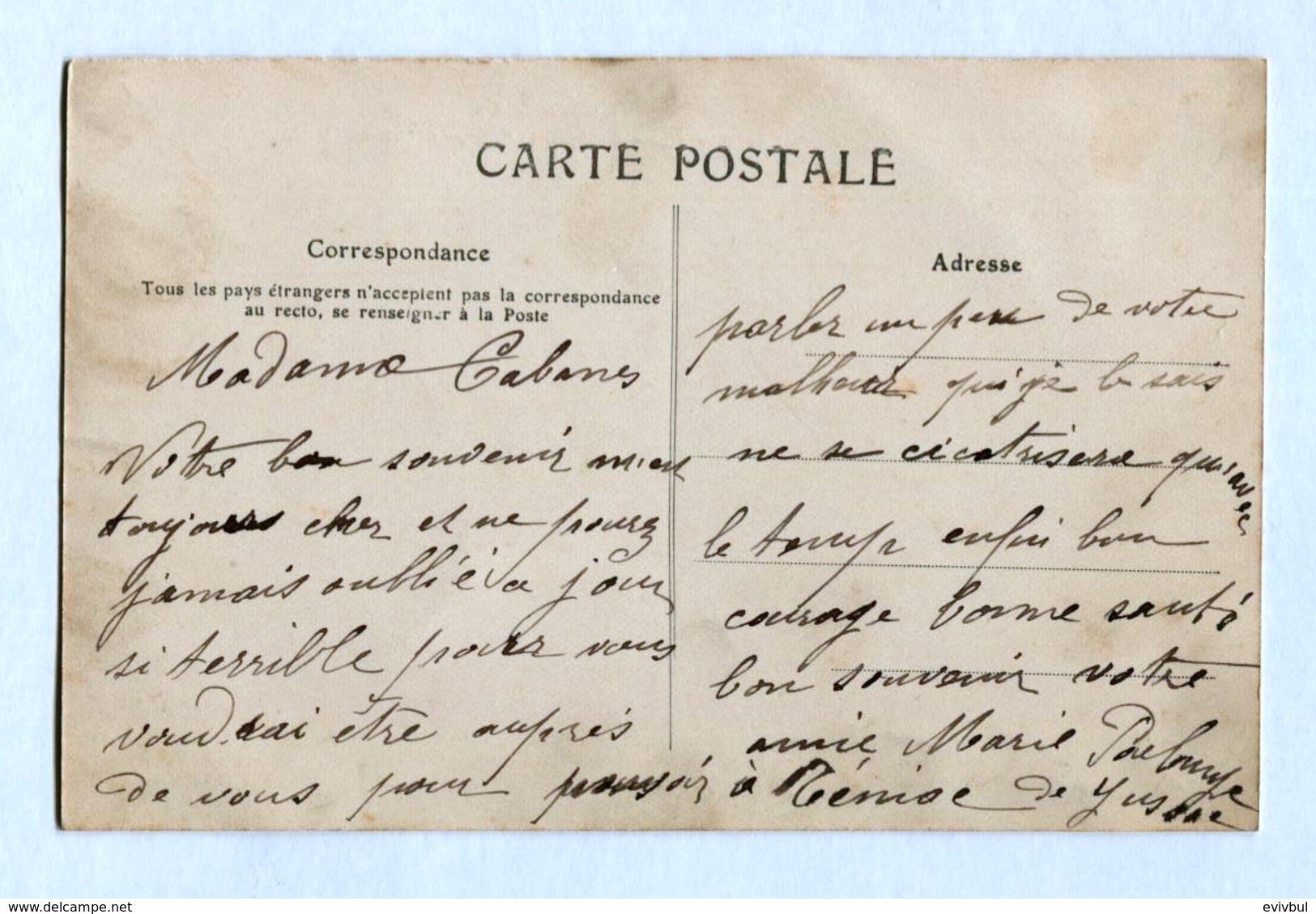 Carte Postale Ancienne Cantal Jussac Le Groupe Scolaire Animé - Jussac