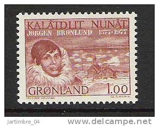 1977 GROENLAND 92** Explorateur - Neufs