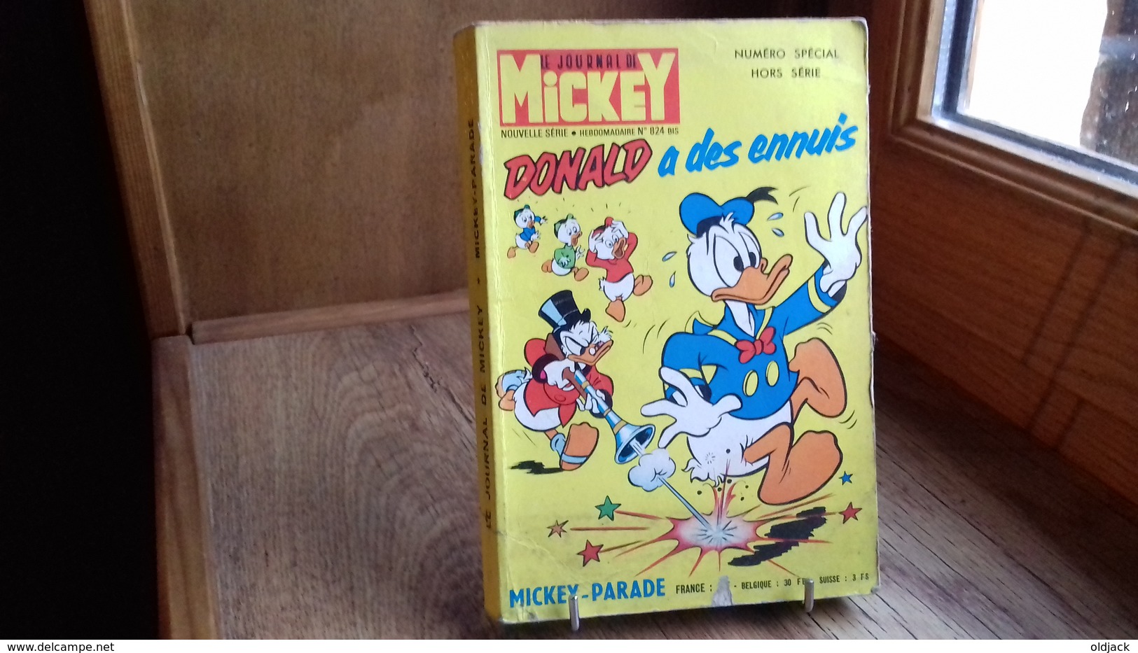 MICKEY PARADE (nvelle Série)Donald A Des Ennuis.N°824 Bis H-SERIE.1968(261R10) - Mickey Parade