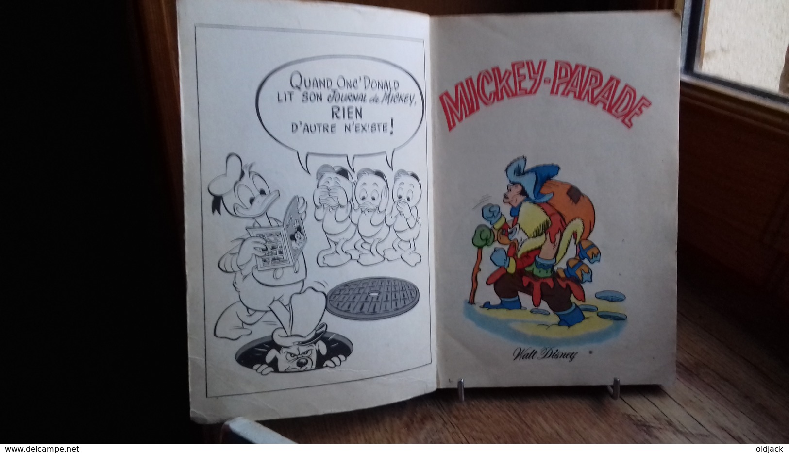 MICKEY PARADE (nvelle Série)Donald A Des Ennuis.N°824 Bis H-SERIE.1968(261R10) - Mickey Parade