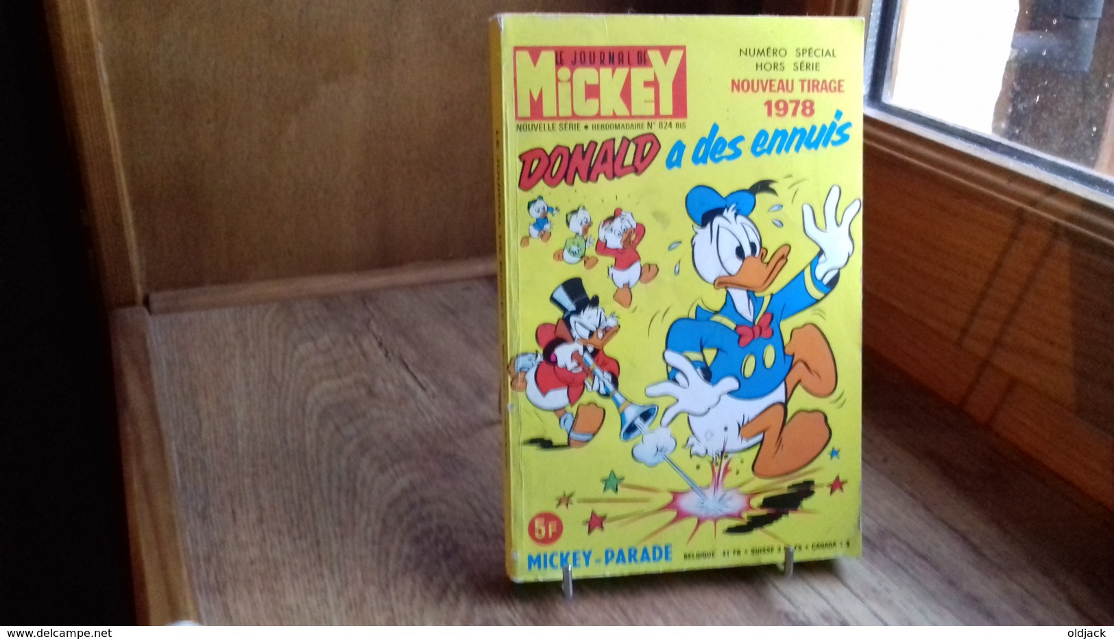 MICKEY PARADE (nvelle Série)Donald A Des Ennuis.N°824 Bis H-SERIE.1968(262R10) - Mickey Parade