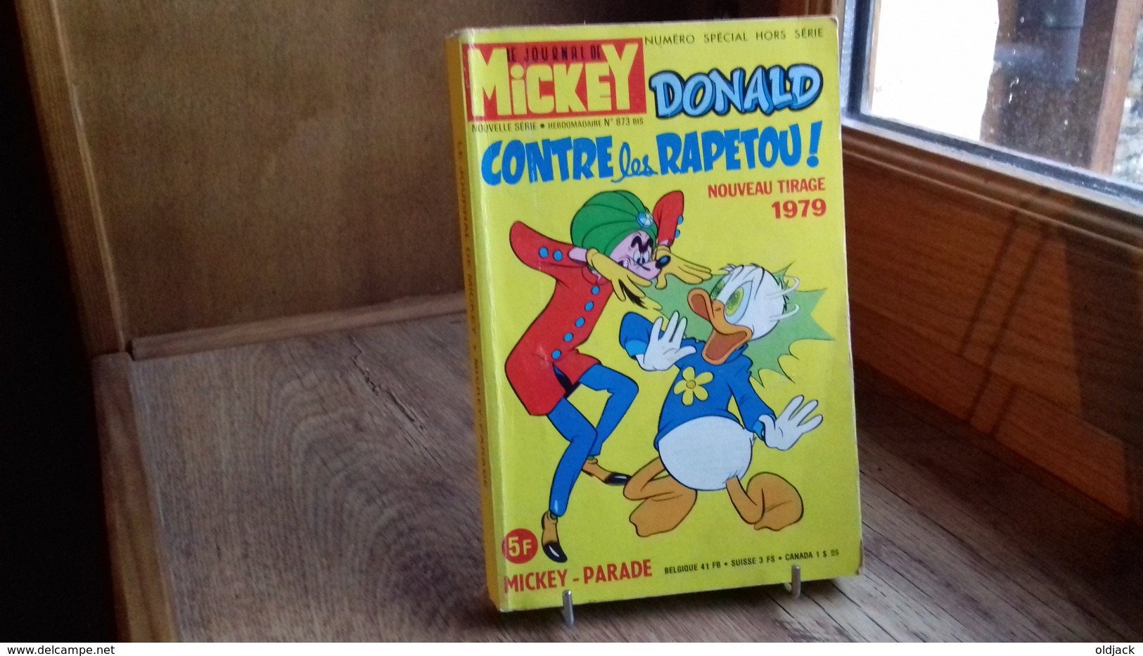 MICKEY PARADE (nvelle Série)Donald Contre Les Rapetou.N°873 Bis H-SERIE.1968(263R10) - Mickey Parade