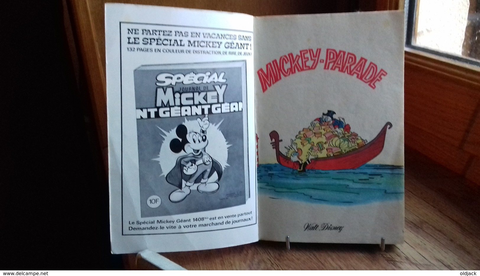 MICKEY PARADE (nvelle Série)Donald Contre Les Rapetou.N°873 Bis H-SERIE.1968(263R10) - Mickey Parade