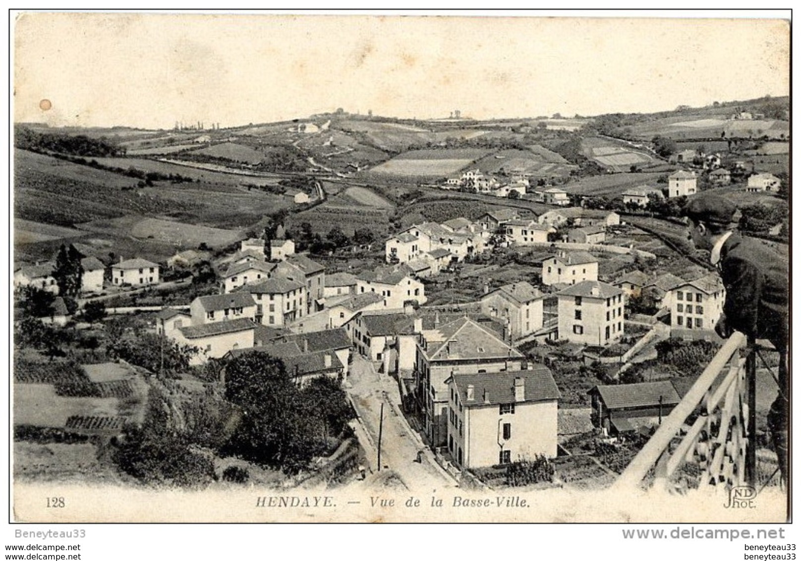 CPA (Réf :AS479) 128 HANDAYE (PYRÉNÉES ATLANTIQUES 64) Vue De La Basse Ville N.D. Phot - Hendaye