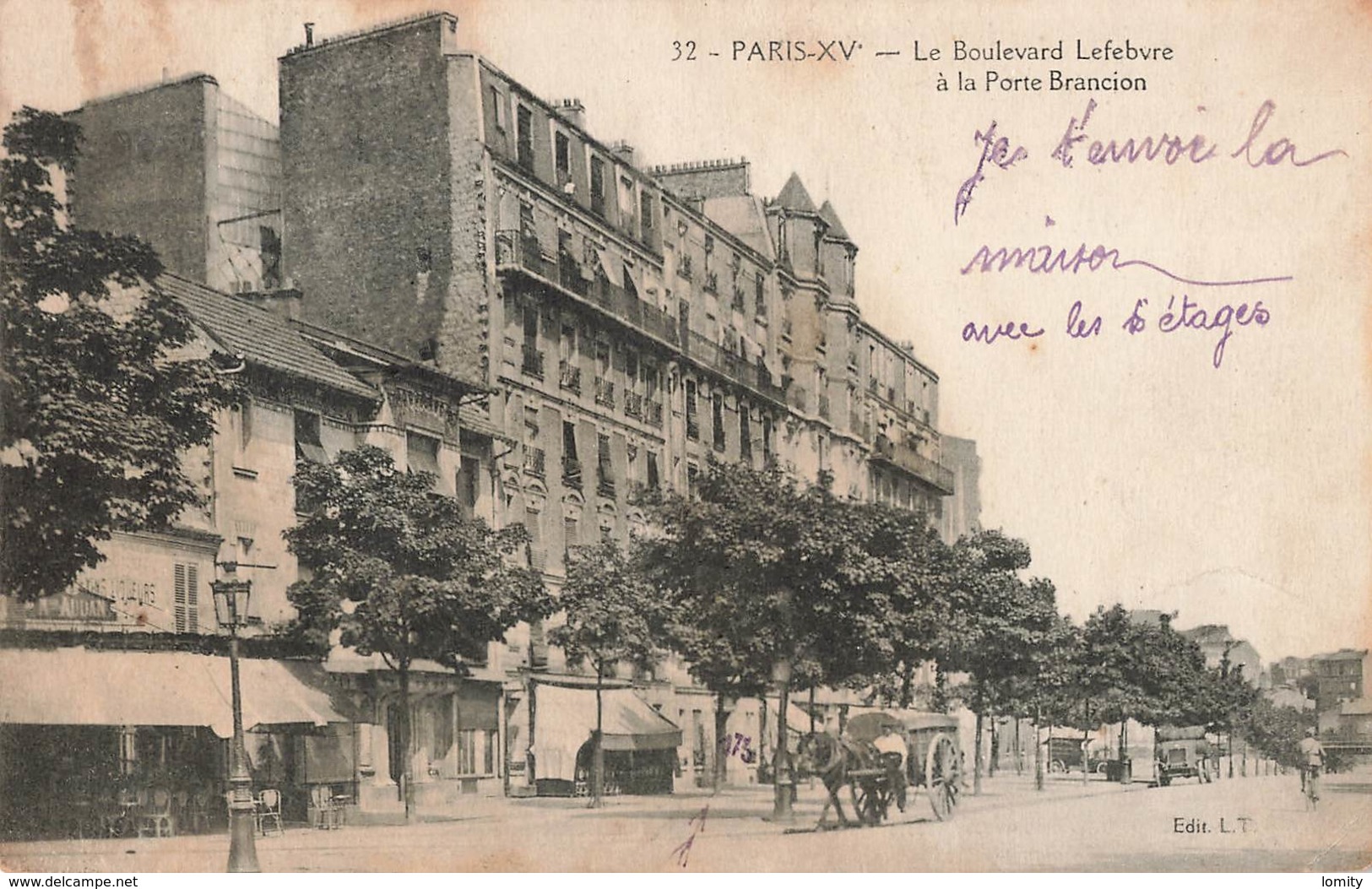 75 Paris Boulevard Lefebvre à La Porte Brancion 15e Arrondissement - Arrondissement: 15