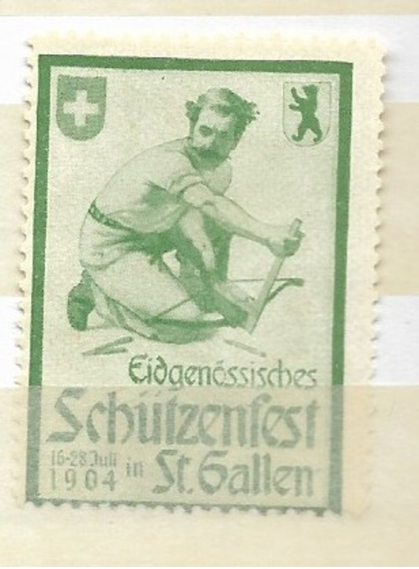 St. Gallen -Eidgenössisches Schutzenfest 1904 - Cinderellas